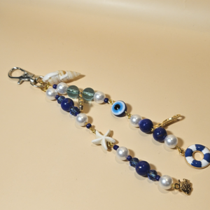Bag Charm Marin Bleu
